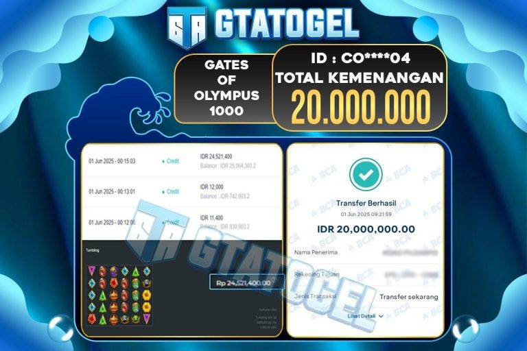 GATES OF OLYMPUS 1000 JP 20JT