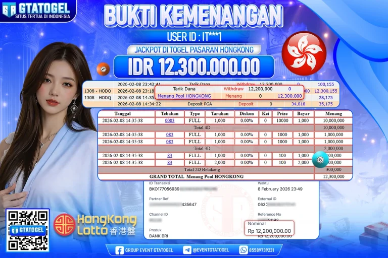 BUKTI KEMENANGAN GTATOGEL NEW ( TGL 09 - 02 - 2026 ) V2