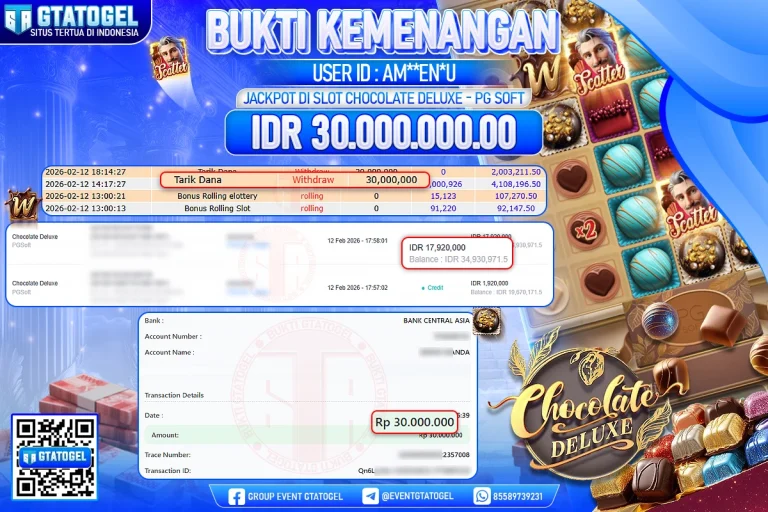 BUKTI KEMENANGAN GTATOGEL NEW ( TGL 12 - 02 - 2026 ) V1